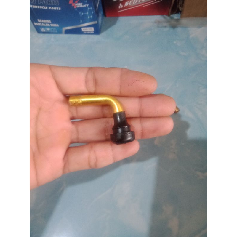 Pentil tubles sepeda listrik lebih kecil dari sepeda motor