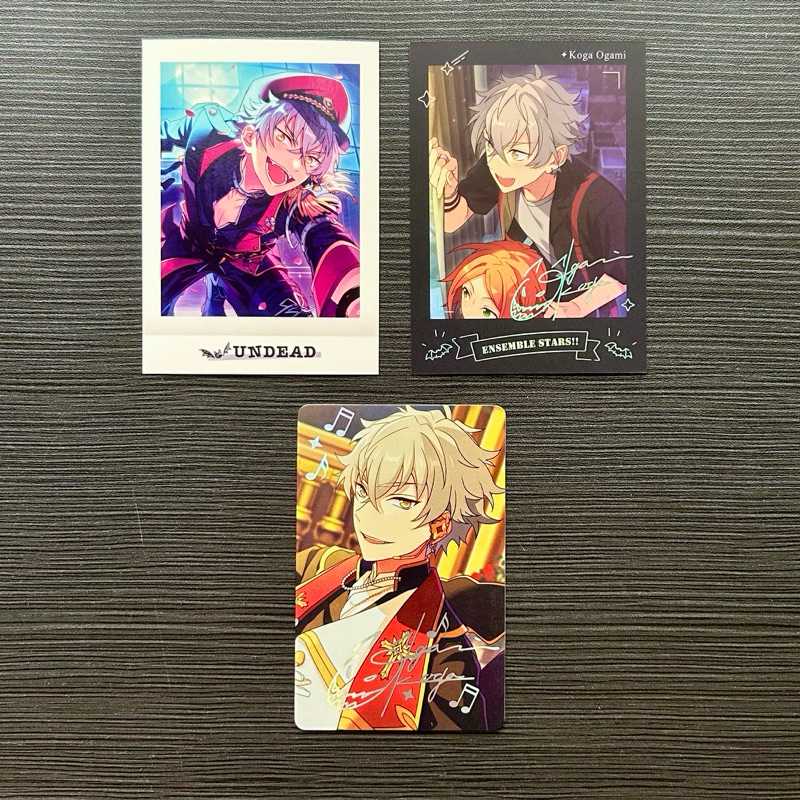 Oogami Koga UNDEAD Ensemble Stars Black Polaroid CN Photocard Pashakore PashaColle Resurrection Sund