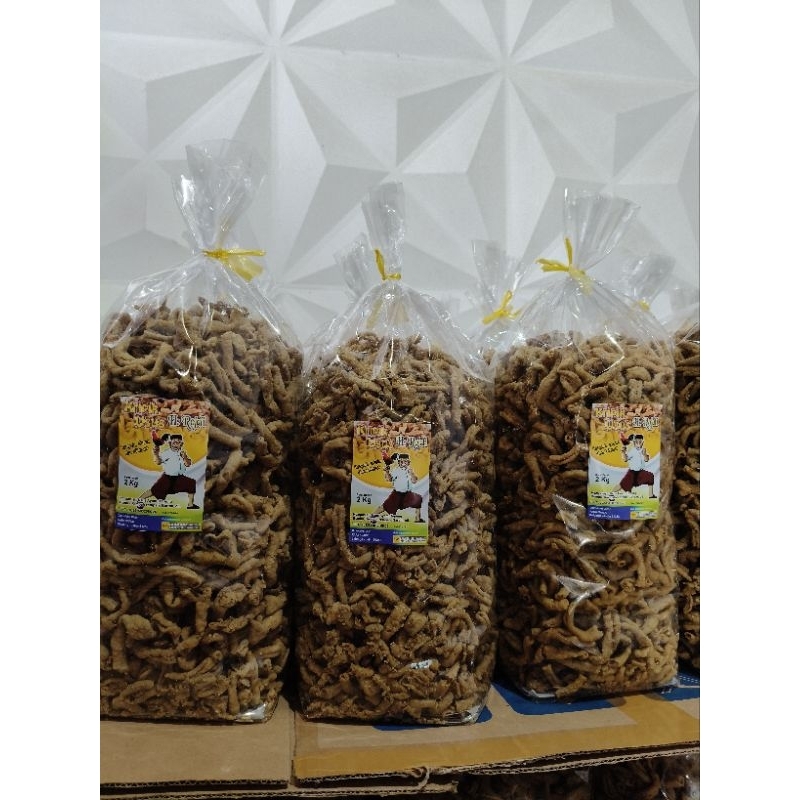 

kripik usus haji rojali kemasan 2kg