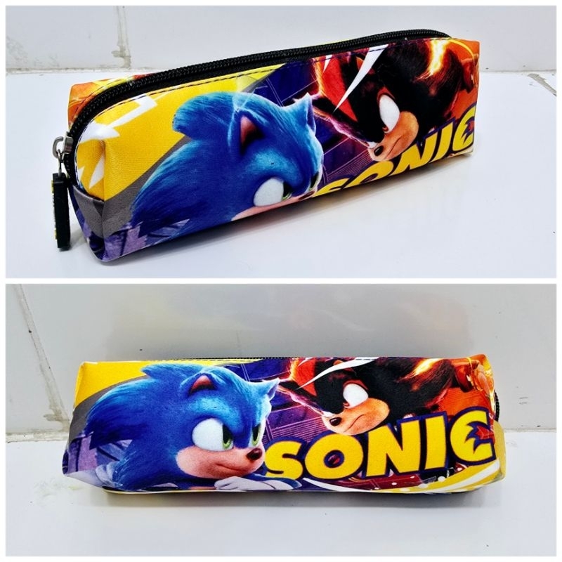 

ATH Pencil Case Pouch/Dompet Kotak Pensil SONIC THE HEDHEHOG-COOKIE RUN KINGDOM-MINECRAFT