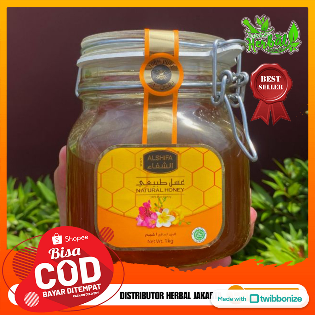 

MADU ARAB AL-SHIFA ALSHIFA AL SHIFA 1KG NATURAL HONEY ORIGINAL