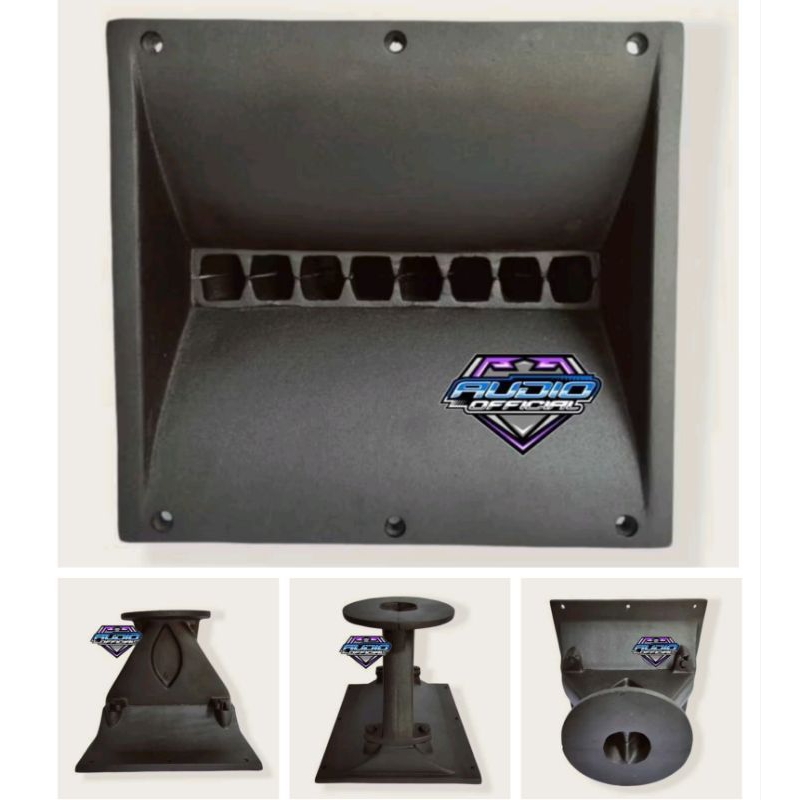 Horn Tweeter Line Array Model Harmonika 22x24cm / Corong Twiter Bahan Diral Cor Almunium