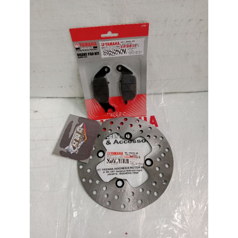 PIRINGAN CAKRAM BELAKANG+KAMPAS REM BELAKANG JUPITER MX OLD NEW MX 135