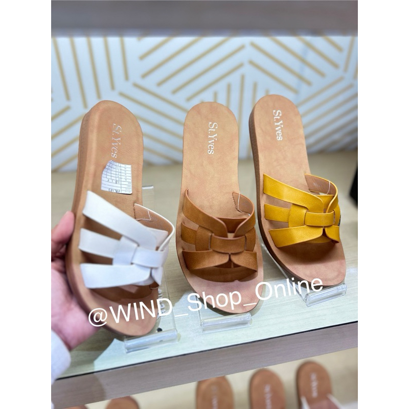 ST.YVES Sandal flat model slop (36-40) by Matahari Dept Store