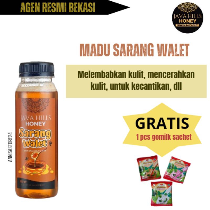 

Madu Sarang Wallet 320gr Javahills Honey - untuk melembabkan kulit, mencerahkan kulit, untuk kecantikan