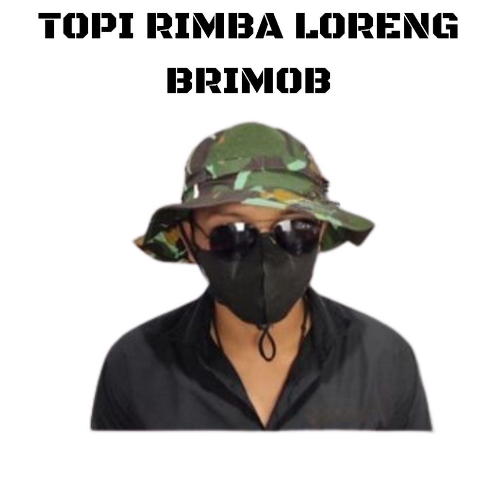 PROMO Topi import Topi Rimba Army | Topi Jungle Hat Tactical | Topi Gunung Outdoor | Topi Bucket | T