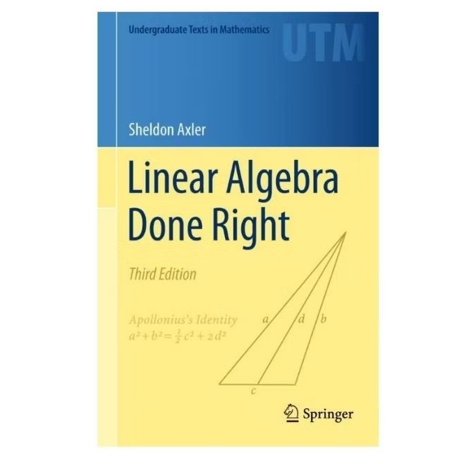 Linear Algebra Done Right