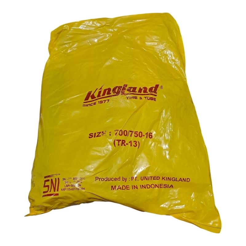 Ban Dalam Mobil Ring 16 Pentil PENDEK Kingland