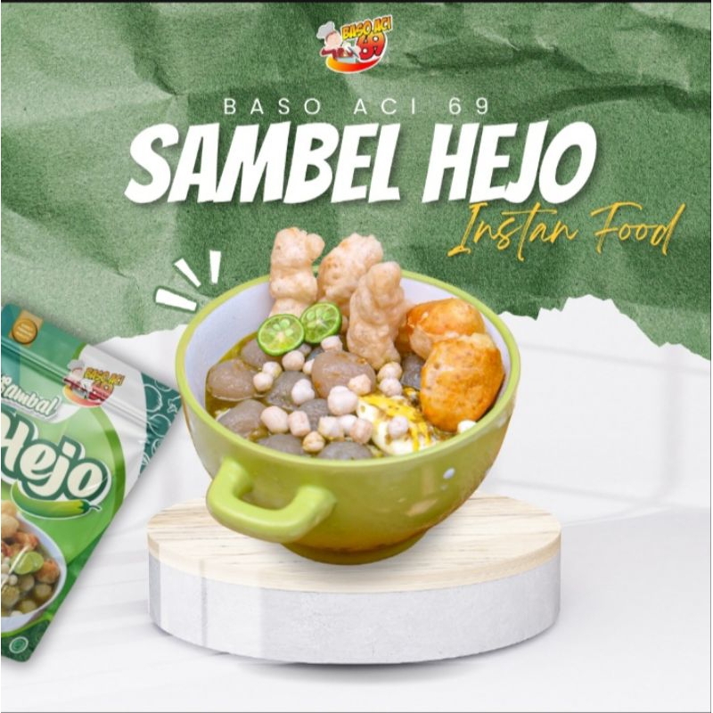

Bakso aci sambel hejo