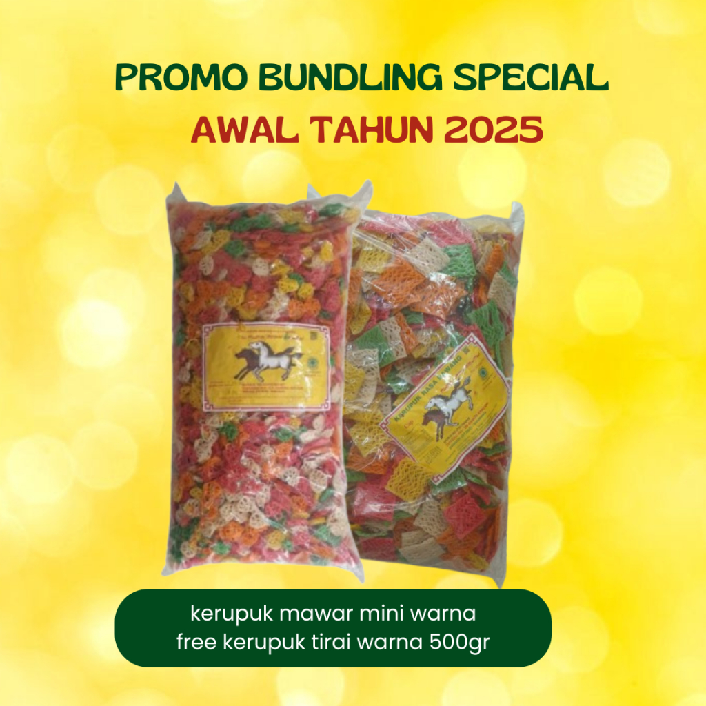 

PROMO !! KERUPUK MURAH 5KG FREE KERUPUK TIRAI WARNA