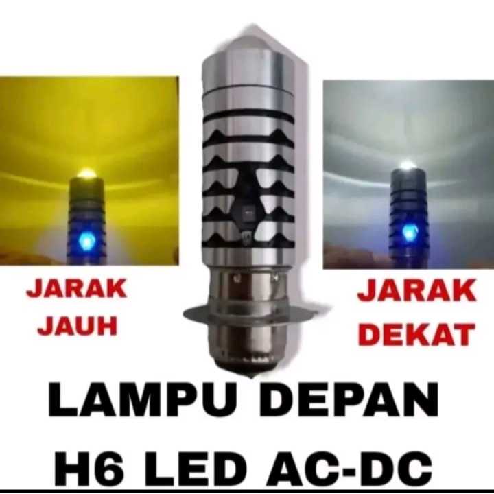 LAMPU LED MOTOR H6 LASER 2 WARNA | LED H6 LASER MOTOR UNIVERSAL | BOHLAM LED H6 MOTOR HIGH LOO