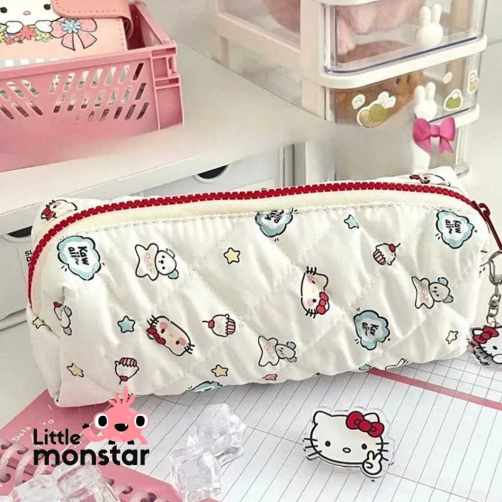 

Tempat Pensil Sekolah HelloKitty Tempat Pensil Serba Guna (FREE Gantungan Kunci RANDOM) SB-8 SF6