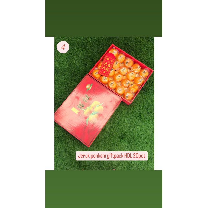 

jeruk Ponkam Giftpack HDL 20 pcs