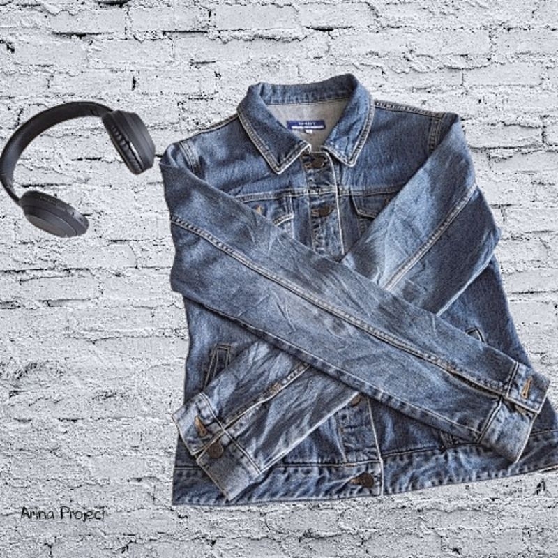 JACKET DENIM TRUCKER TOMBOY UNISEX