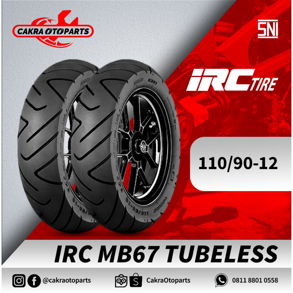 Ban Belakang Motor Honda Scoopy Ori || Ban IRC MB67