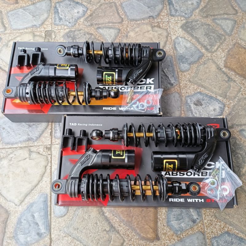 Shock beker  shock copy RCB merk TAD 280,320,340 plus breket matic