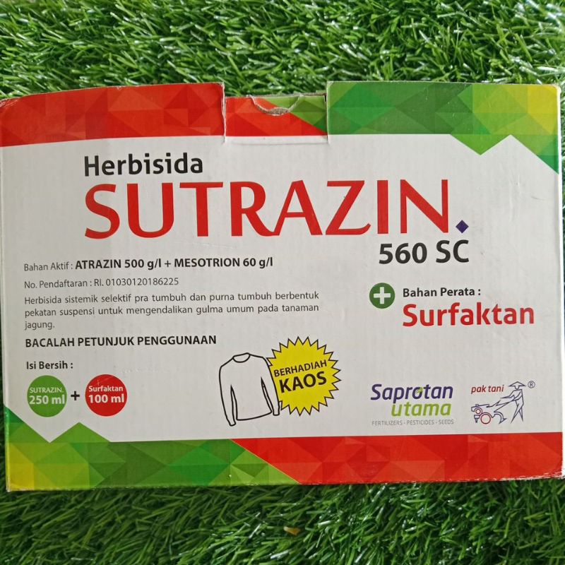 HERBISIDA JAGUNG SUTRAZIN 560 SC - 250 ML
