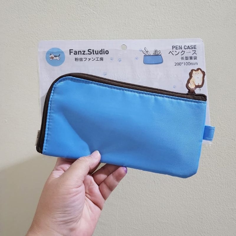 

FANZ STUDIO CAT PENCIL CASE - BLUE TEMPAT PENSIL TEPAK PENSIL POUCH