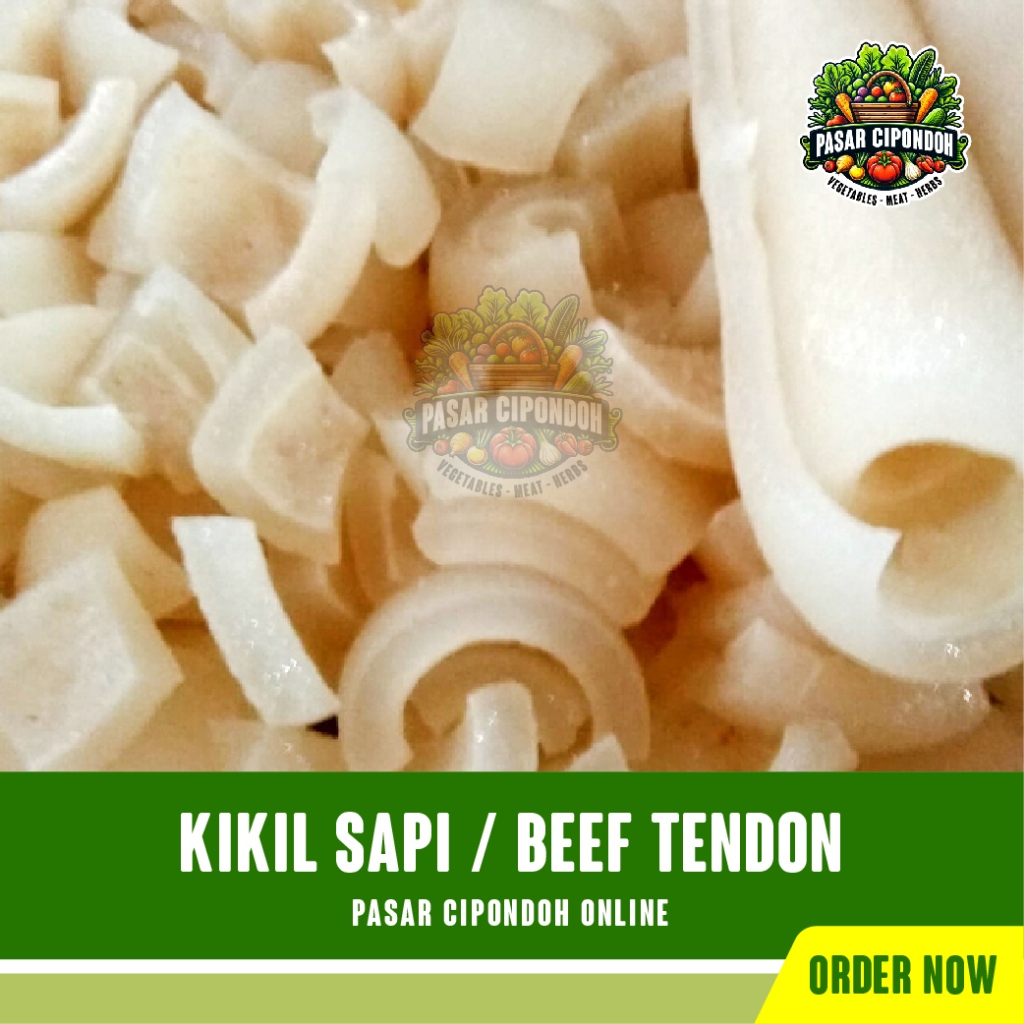 

Kikil Sapi Mentah 250 gram / Beef Tendon - Pasar Cipondoh Tangerang