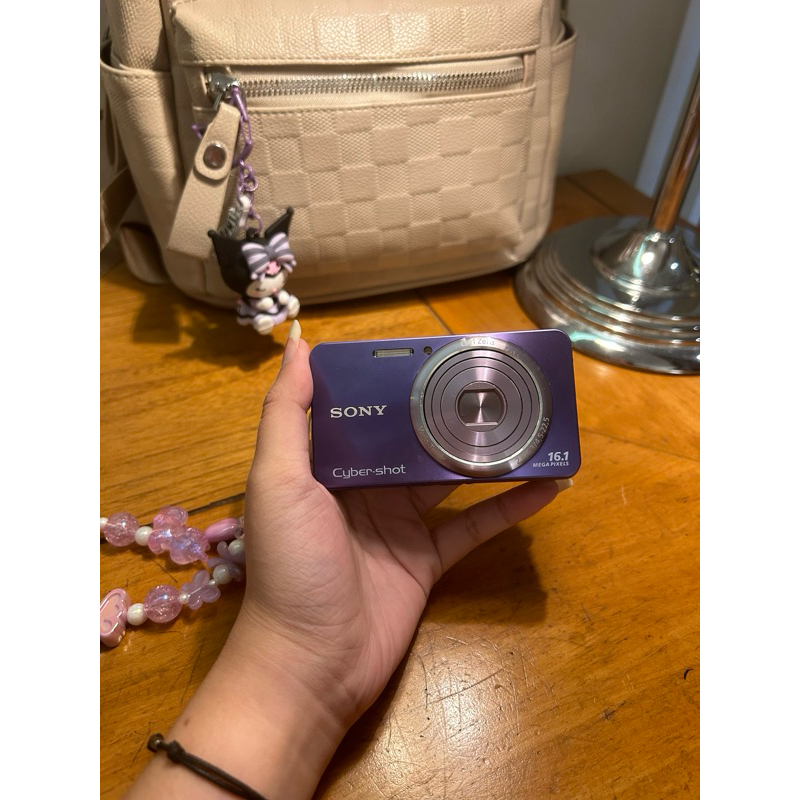 digicam sony cyber-shot dsc w570 in purple