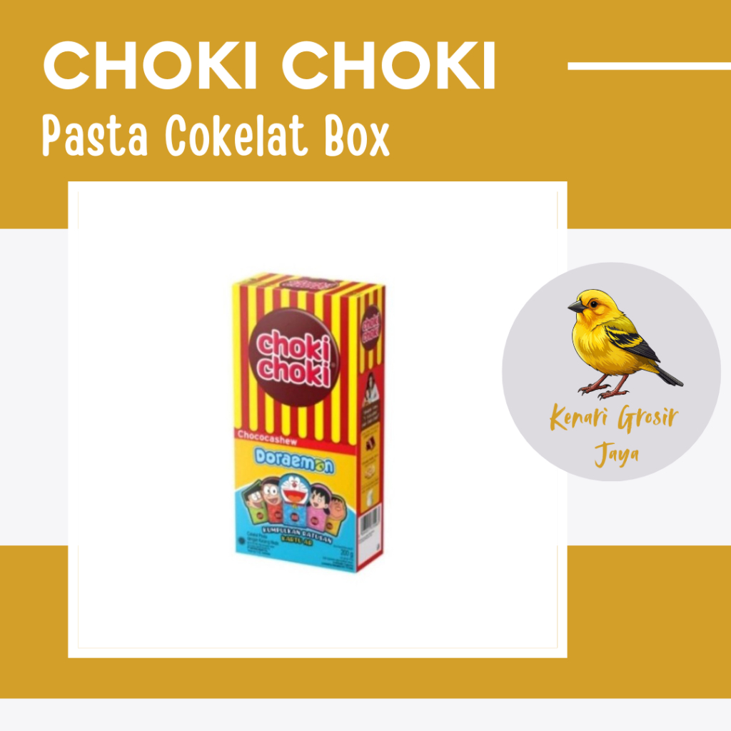 

Choki Choki Cokelat Pasta Box 11 Gram x 20 Pcs