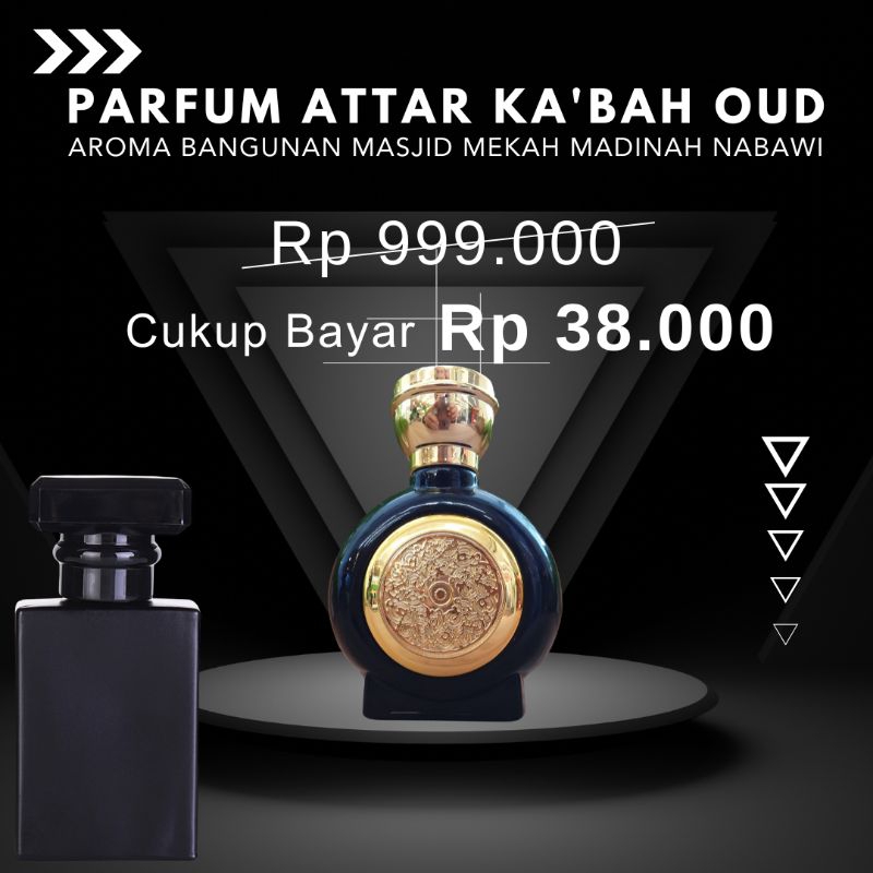 Parfum Attar ka'bah aroma bangunan masjid di mekah madinah nabawi minyak wangi kabah