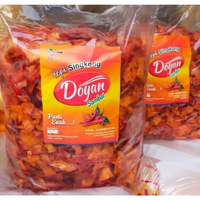 

keripik singkong doyan pedas 200gr