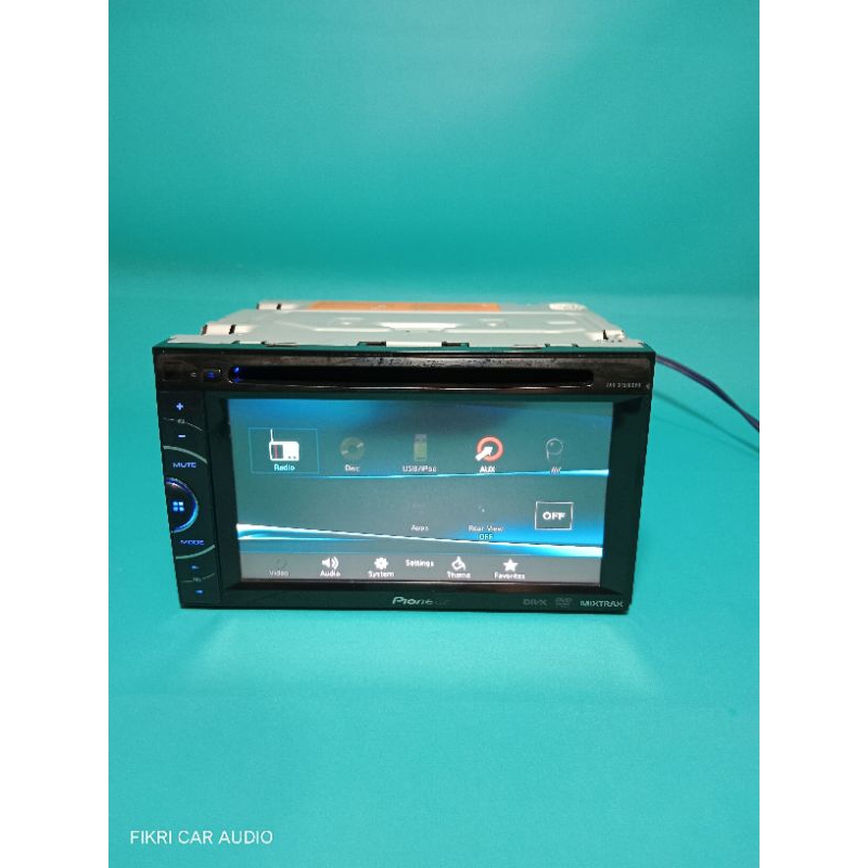 Head Unit Doubledin PIONEER seri AVH-x1550DVD DVD USB Bekas Masih SEGEL