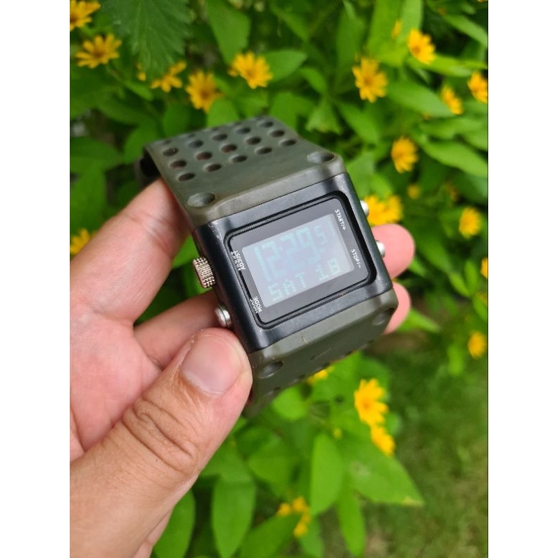 Jam tangan Nike WC0040 green vintage rare item original