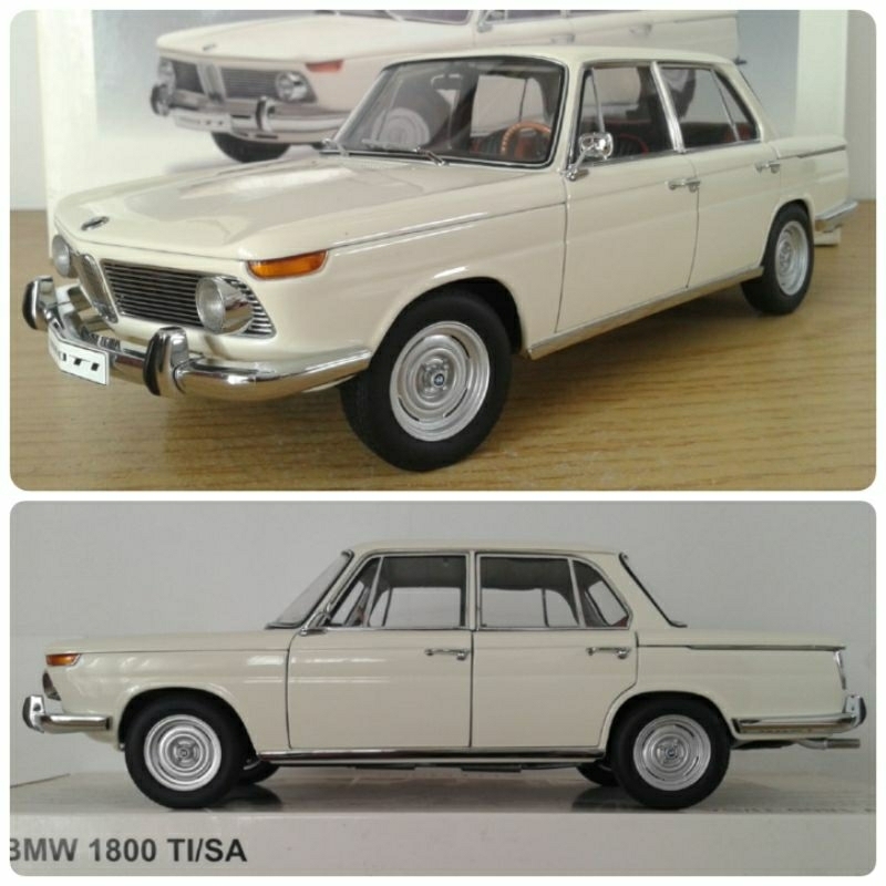Diecast / Miniatur AUTOART BMW 1800 TI/SA Ivory White skala 1:18