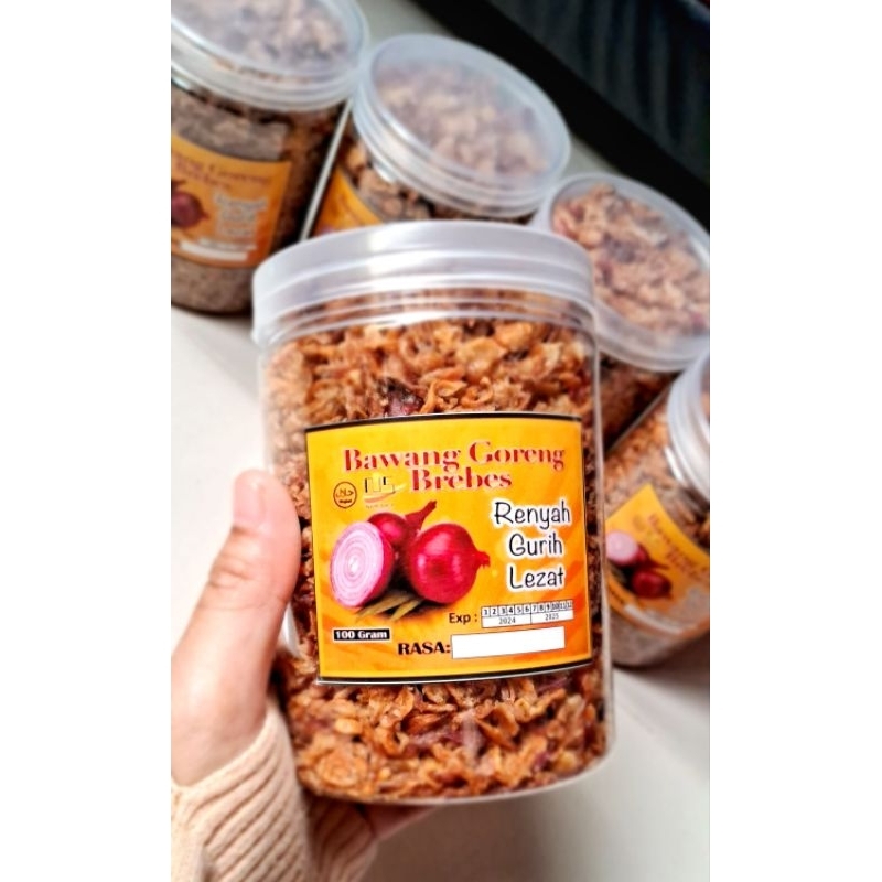 

Bawang Goreng Brebes Kemasan Toples 200 Gram