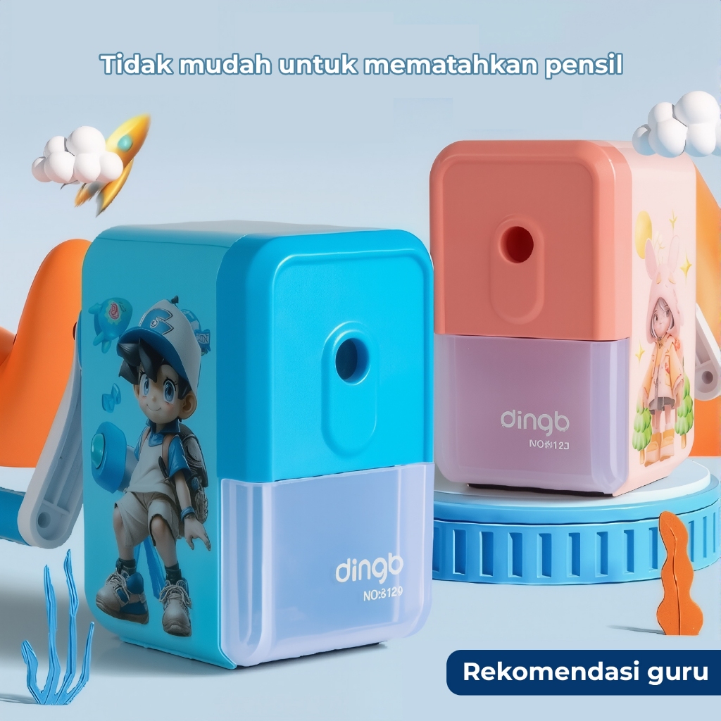 

BOBOMART SERUTAN PENSIL ANAK - SERUTAN MEJA PUTAR MINIMALIS ELEGAN DB-8120