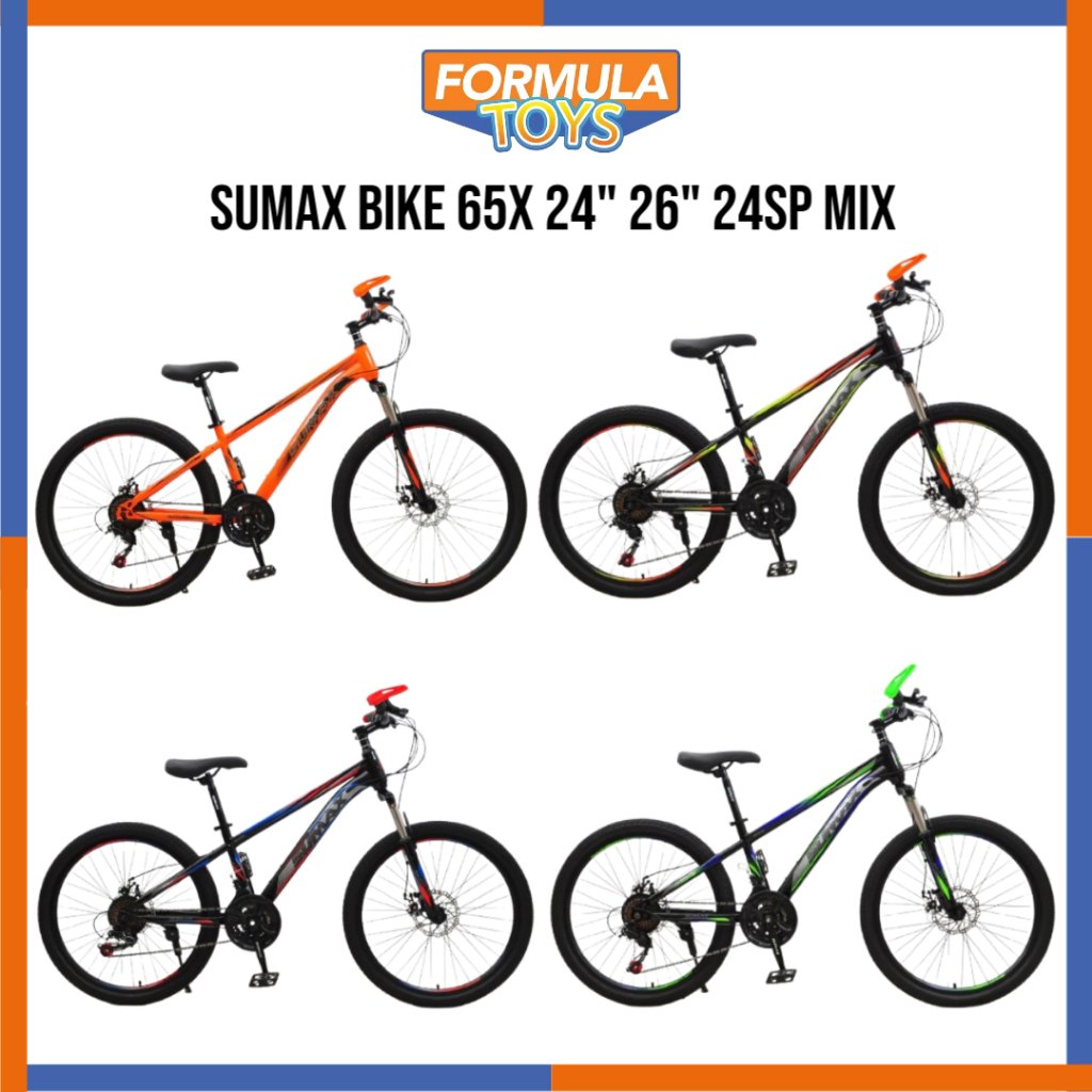 SEPEDA GUNUNG/MTB SUMAX BIKE 65X 24" 26" MIX