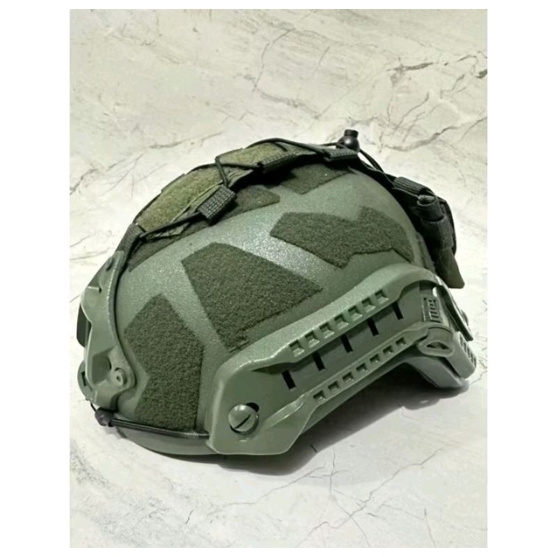 Helm Tactical Scorpio warna Hijau