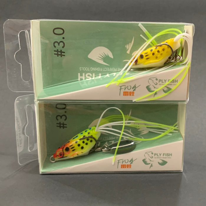 Umpan Pancing Umpan Casting Umpan Kodok Karet PLY FISH 2.5-3CM