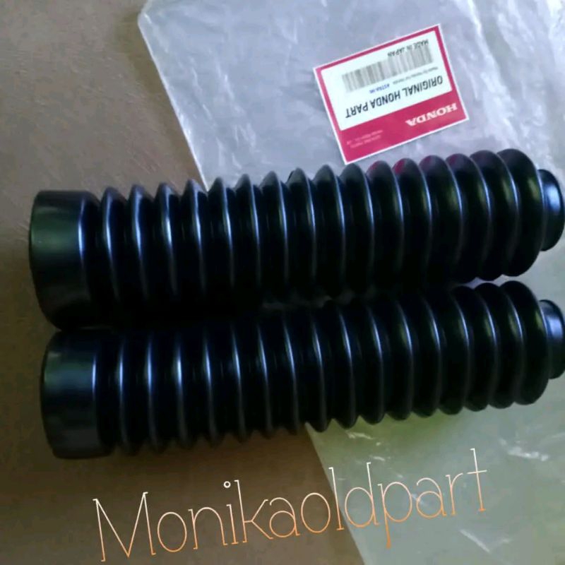KARET SPIRAL SHOCK DEPAN S90 HONDA ASTRA 90 BENLY S110 ORIGINAL