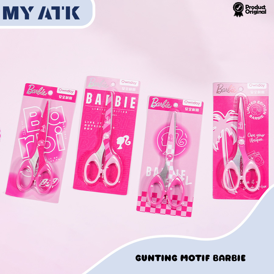 

Gunting Scissors Kertas Barbie/ Gunting Premium Tajam Pink
