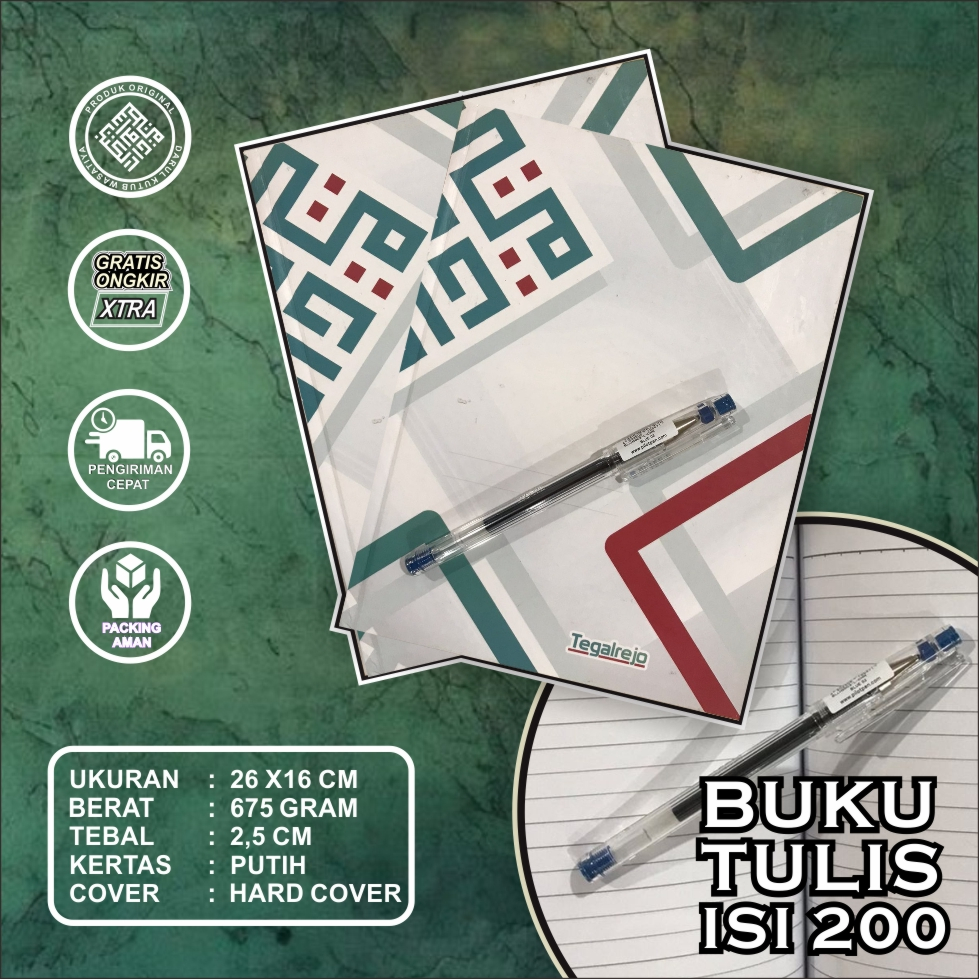 

Buku Tulis isi 50 - 250 Bagus Berkualitas cetakan Dkw original