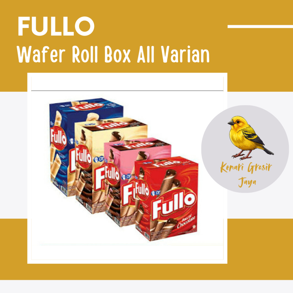 

Fullo Wafer Roll Box All Varian 8 Gram x 24 Pcs