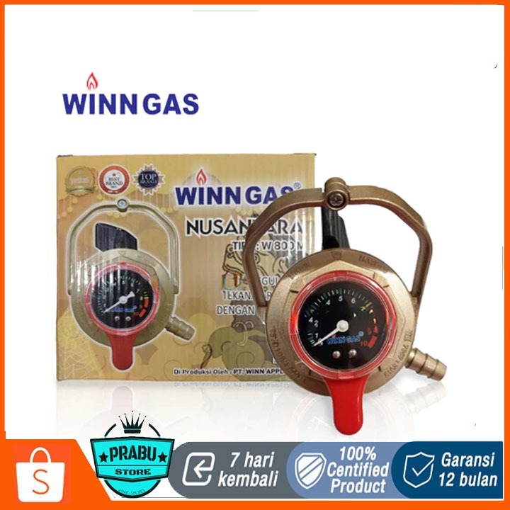 REGULATOR NUSANTARA W 800 M GOLD (WINN GAS) promo new