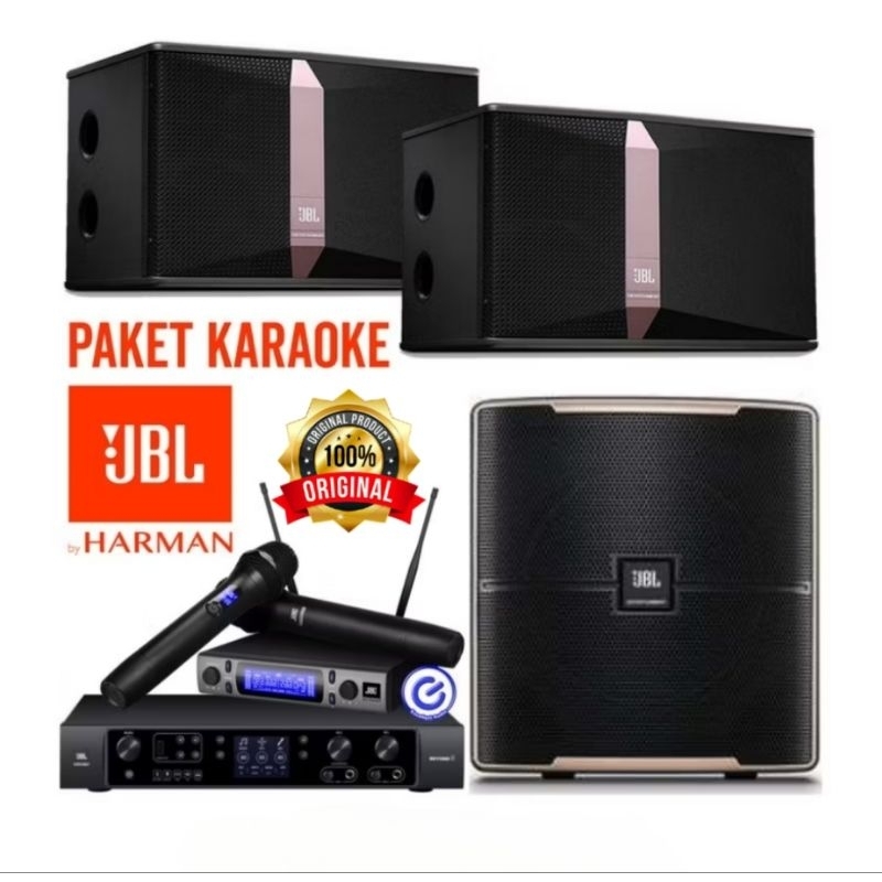 Paket karaoke JBL Ki512 Beyond3 VM300 Pasion12