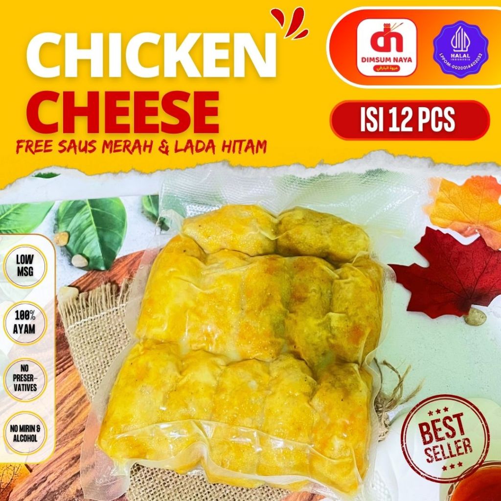 

CHICKEN CHEESE Homemade Premium Halal Isi 12 PCS