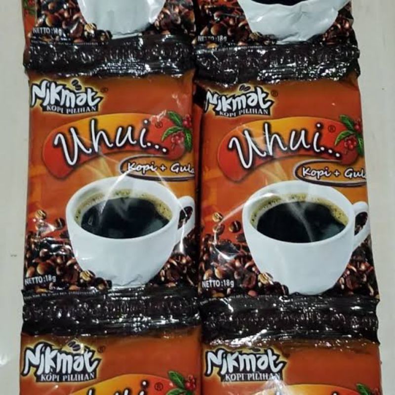 

kopi uhui kopi gula ,1renceng isi 10 biji