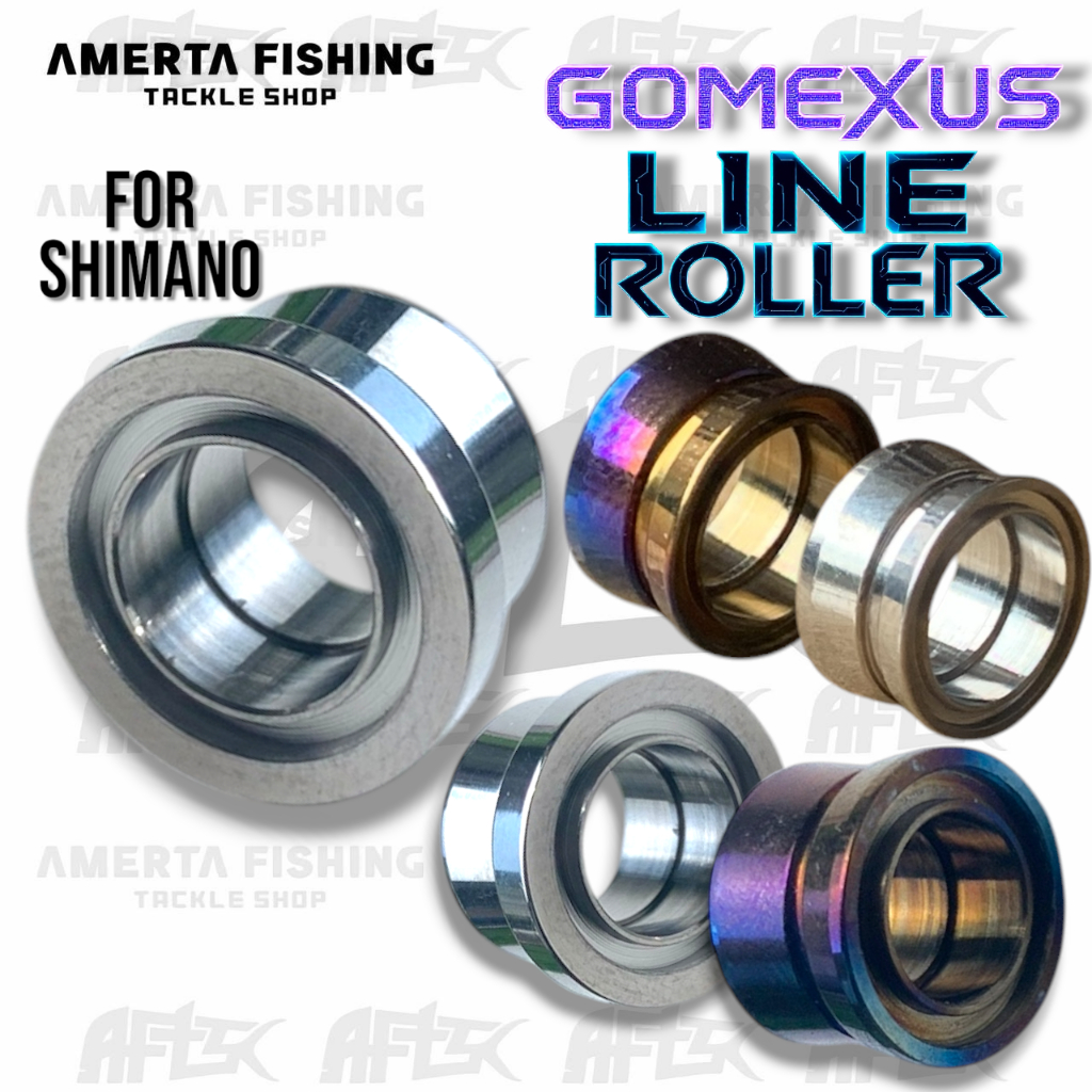 GOMEXUS TITANIUM FISHING LINE ROLLER FOR SHIMANO