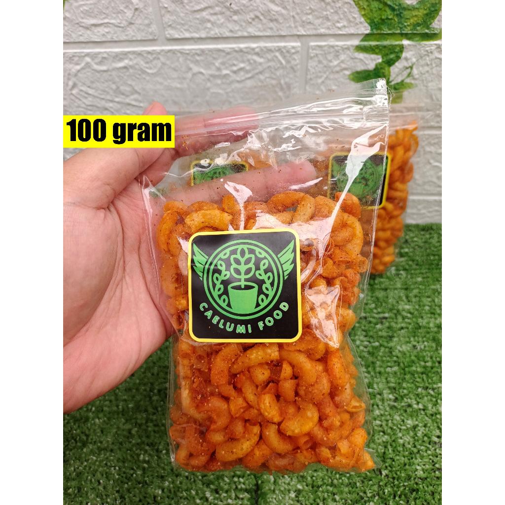 

MAKARONI BANTET PEDAS DAUN JERUK 100GR MACARONI BANTAT GURIH 100 GRAM