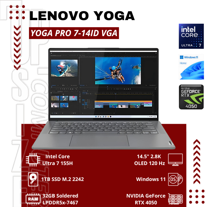 Lenovo YOGA PRO 7-14ID VGA