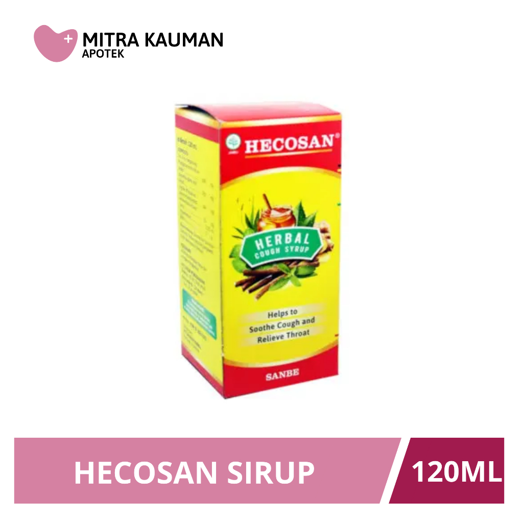 Hecosan Syrup 120 ml - Sirup obat batuk herbal