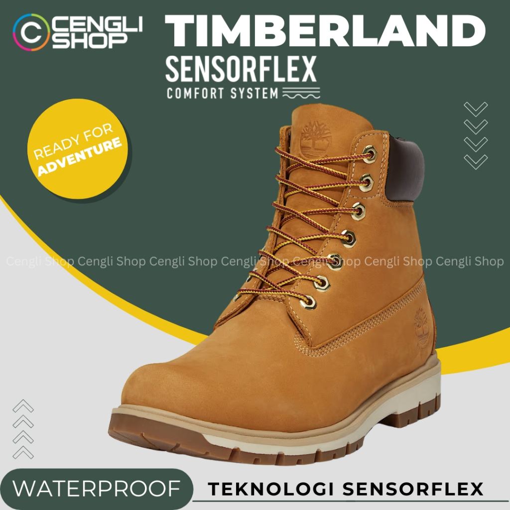 SEPATU GUNUNG TIMBERLAND PRIA ORIGINAL OUTDOOR HIKING BOOTS BOOT WATERPROOF TM80