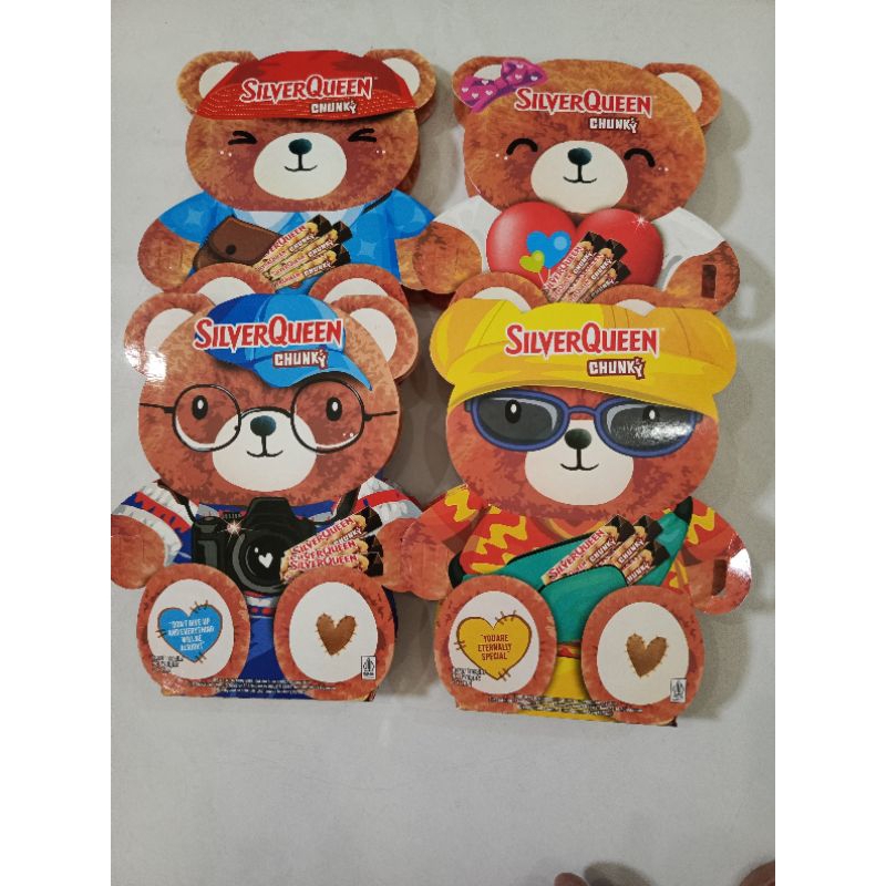 

Silverqueen Chungkybar valentine Bear / Beruang