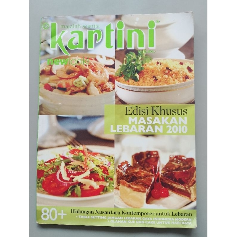 MAJALAH WANITA KARTINI EDISI KHUSUS MASAKAN LEBARAN